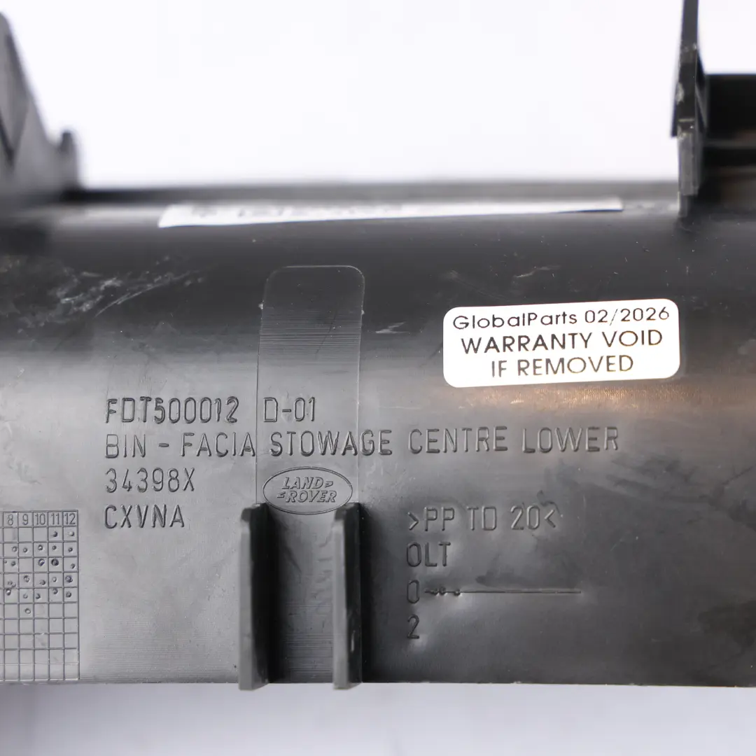 Land Rover Discovery 3 L319 Mittel Konsolen Ablagefach Einsatz - SKU FDT500012 - Teilenummer FDT500012