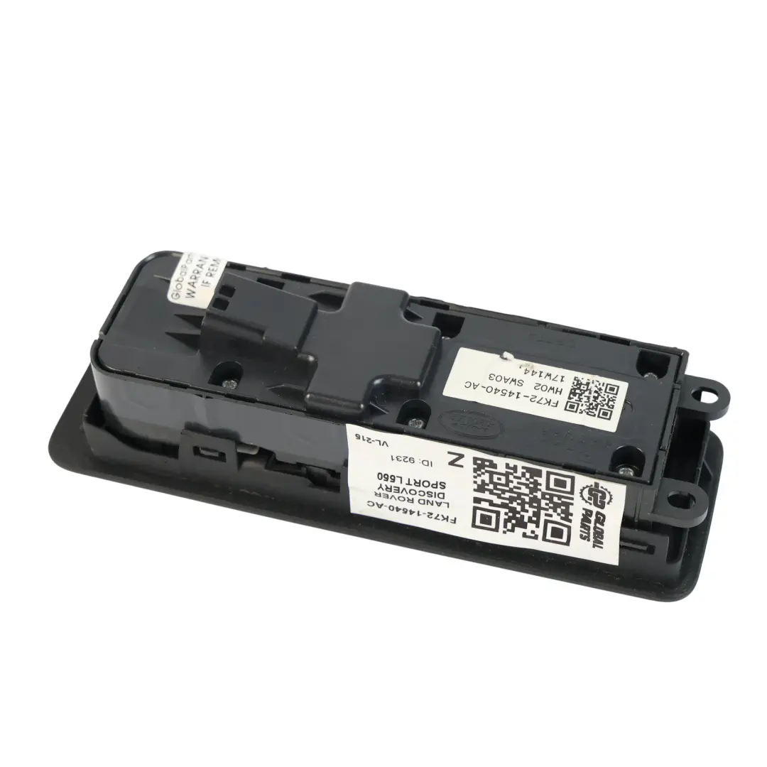 Przełącznik Podnośnika Szyby Drzwi Kierowcy do Land Rover L550 o numerze FK72-14540-AC Land Rover L550 Przełącznik Podnośnika Szyby Drzwi Kierowcy - SKU FK72-14540-AC - Numer Części FK72-14540-AC