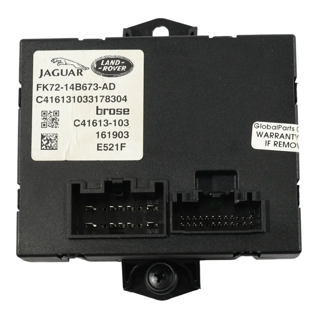 Moduł Sterujący Klapą Tylną do Land Rover Discovery Sport L550 o numerze FK72-14B673-AD Land Rover Discovery Sport L550 Moduł Sterujący Klapą Tylną - SKU FK72-14B673-AD - Numer Części FK72-14B673-AD