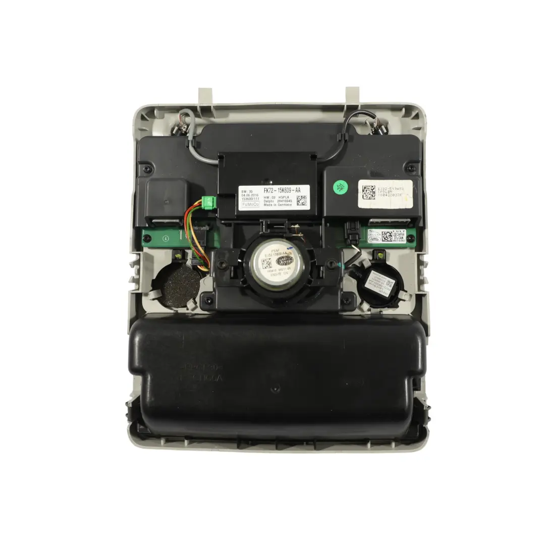 Innenraum Dach Leselampe für Land Rover Discovery L550 mit Teilenummer FK72-15K609-AA Land Rover Discovery L550 Innenraum Dach Leselampe - SKU FK72-15K609-AA - Teilenummer FK72-15K609-AA