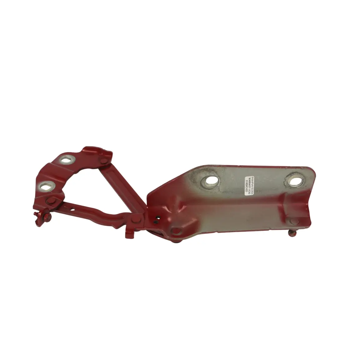 Land Rover Discovery L550 Cerniera Cofano Sinistra Rosso - 868 - SKU FK72-16801-AE-FIRE - Numero di parte FK72-16801-AE