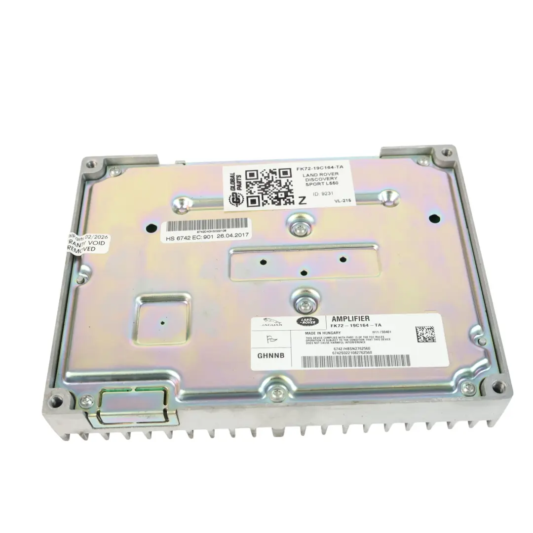 Land Rover Discovery Sport L550 Audio Verstärker Modul - SKU FK72-19C164-TA - Teilenummer FK72-19C164-TA
