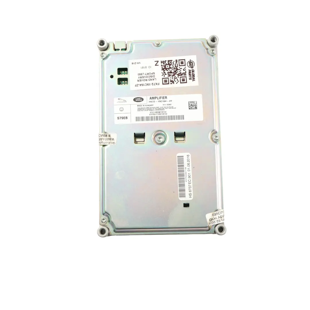 Radio Audio Amplificador Sonido para Land Rover Discovery Sport L550 con número de pieza FK72-19C164-ZF Land Rover Discovery Sport L550 Radio Audio Amplificador Sonido - SKU FK72-19C164-ZF - Número de pieza FK72-19C164-ZF