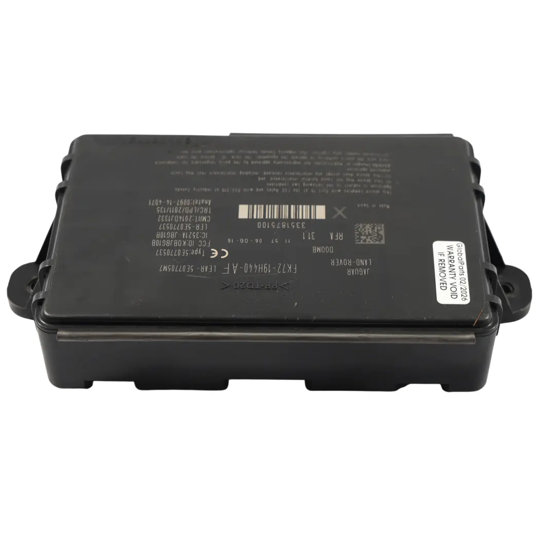 Moduł Sterujący Keyless do Land Rover Discovery Sport L550 o numerze FK72-19H440-AF Land Rover Discovery Sport L550 Moduł Sterujący Keyless - SKU FK72-19H440-AF - Numer Części FK72-19H440-AF