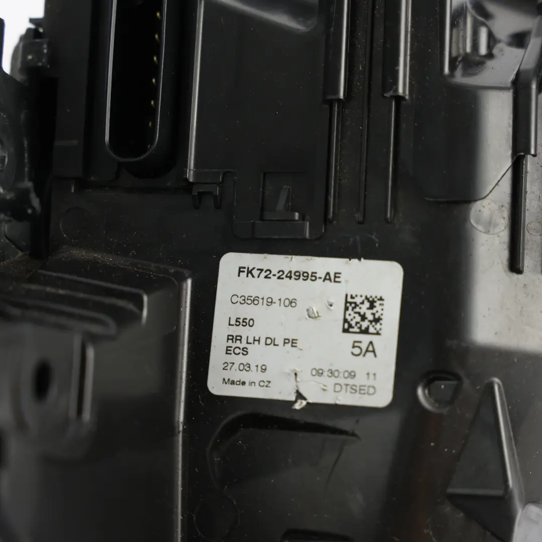 Mecanismo Pestillo Puerta Trasera para Land Rover Discovery L550 con número de pieza FK72-24995-AE Land Rover Discovery L550 Mecanismo Pestillo Puerta Trasera - SKU FK72-24995-AE - Número de pieza FK72-24995-AE
