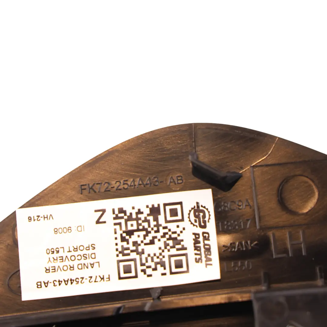 Embellecedor Cristal Trasero Izquierdo para Land Rover Discovery L550 con número de pieza FK72-254A43-AB Land Rover Discovery L550 Embellecedor Cristal Trasero Izquierdo - SKU FK72-254A43-AB - Número de pieza FK72-254A43-AB