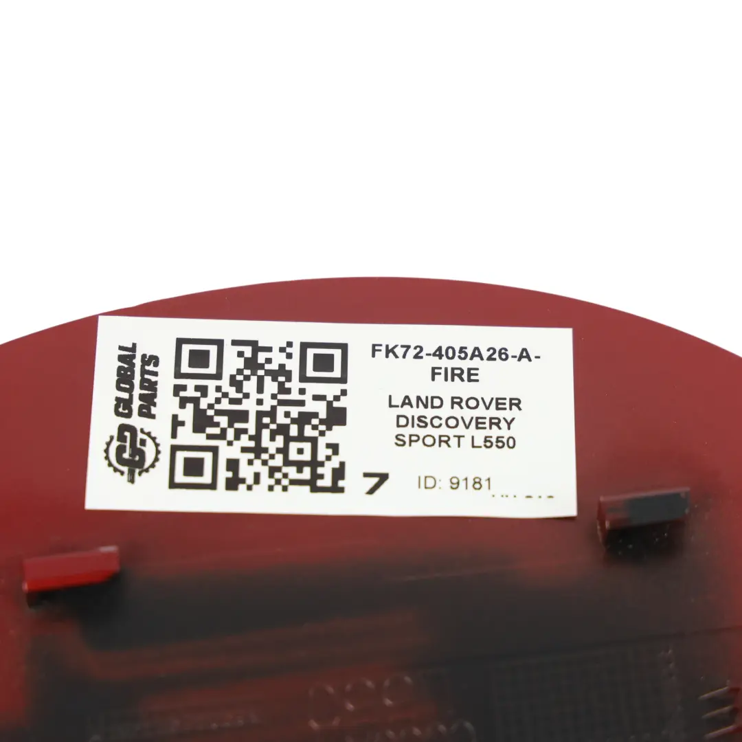 Coperchio Carburante Firenze Red - 868 per Land Rover Discovery L550 con numero di parte FK72-405A26-A Land Rover Discovery L550 Coperchio Carburante Firenze Red - 868 - SKU FK72-405A26-A-FIRE - Numero di parte FK72-405A26-A
