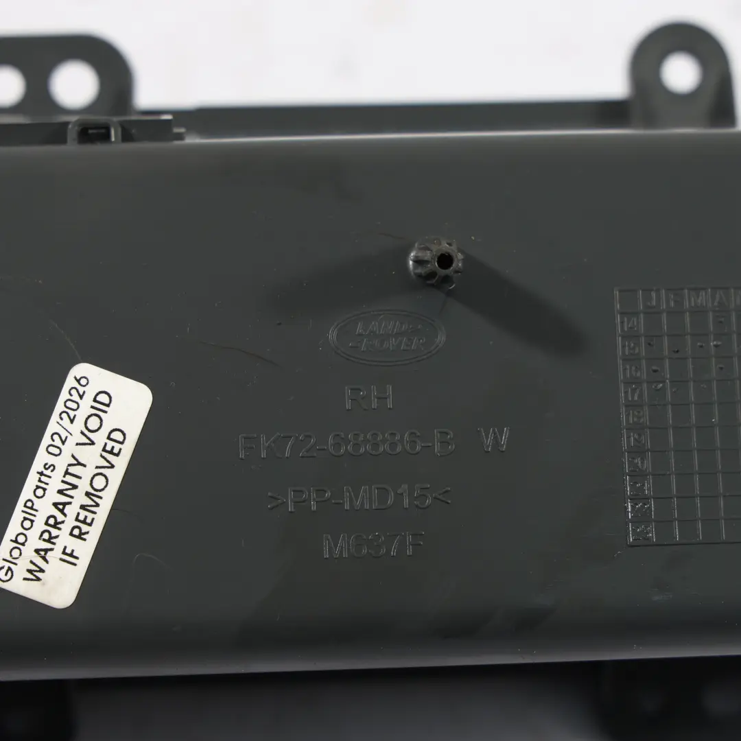 Maletero Compartimento Panel Derecho para Land Rover Discovery L550 con número de pieza FK72-68886-BW Land Rover Discovery L550 Maletero Compartimento Panel Derecho - SKU FK72-68886-BW - Número de pieza FK72-68886-BW