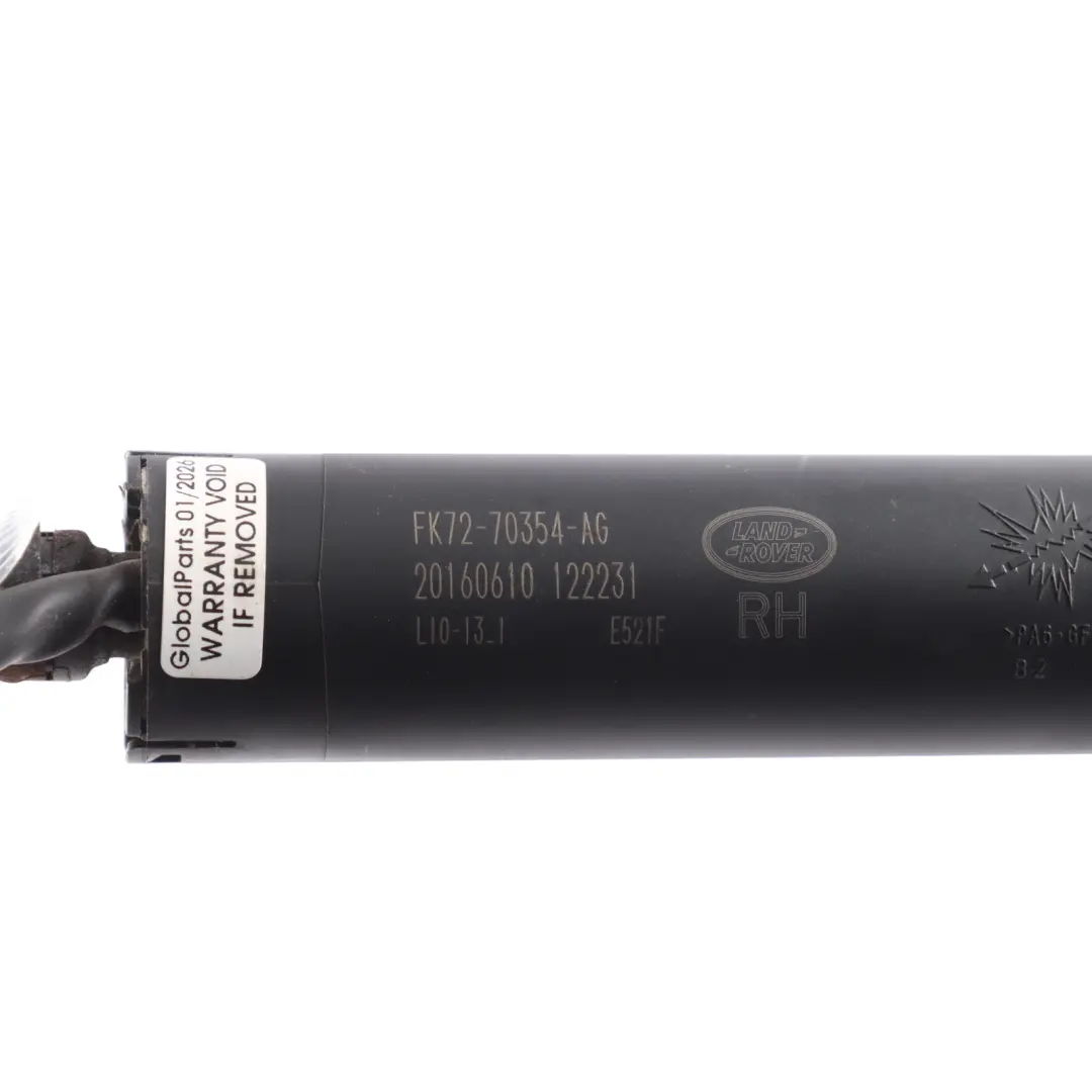 Powered Strut Right O/S to Land Rover Discovery Sport L550 Tailgate with Part number FK72-70354-AG Land Rover Discovery Sport L550 Tailgate Powered Strut Right O/S - SKU FK72-70354-AG - Part number FK72-70354-AG