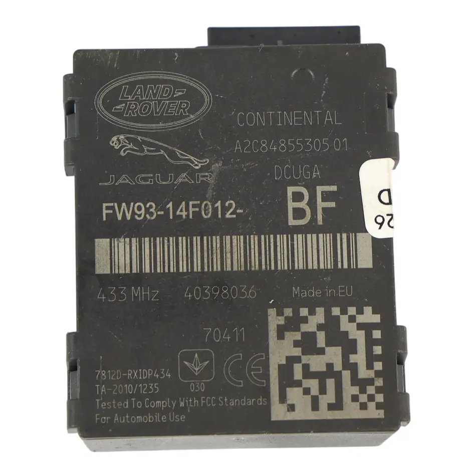 Land Rover Discovery Sport L550 Unidad Presión Neumáticos TPMS FW93-14F012-BF