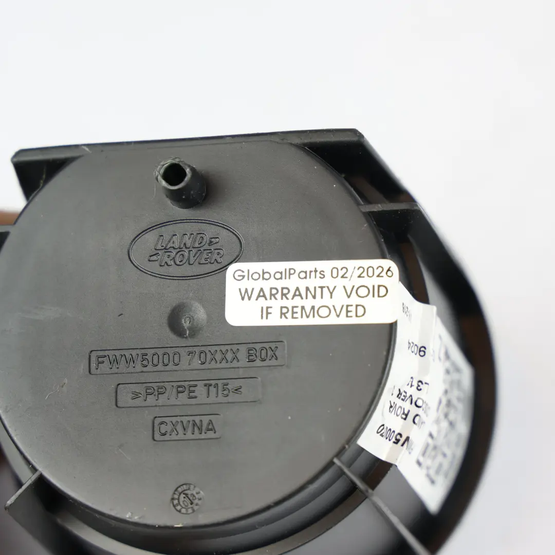 Embellecedor Portavasos Negro para Land Rover Discovery 3 L319 con número de pieza FWW500070 Land Rover Discovery 3 L319 Embellecedor Portavasos Negro - SKU FWW500070 - Número de pieza FWW500070