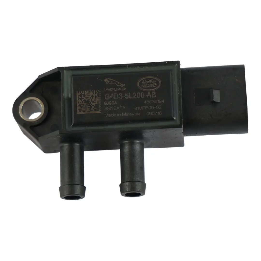 Exhaust Gas Pressure Sensor 2.0 to Land Rover Discovery Sport L550 with Part number G4D3-5L200-AB Land Rover Discovery Sport L550 Exhaust Gas Pressure Sensor 2.0 - SKU G4D3-5L200-AB - Part number G4D3-5L200-AB