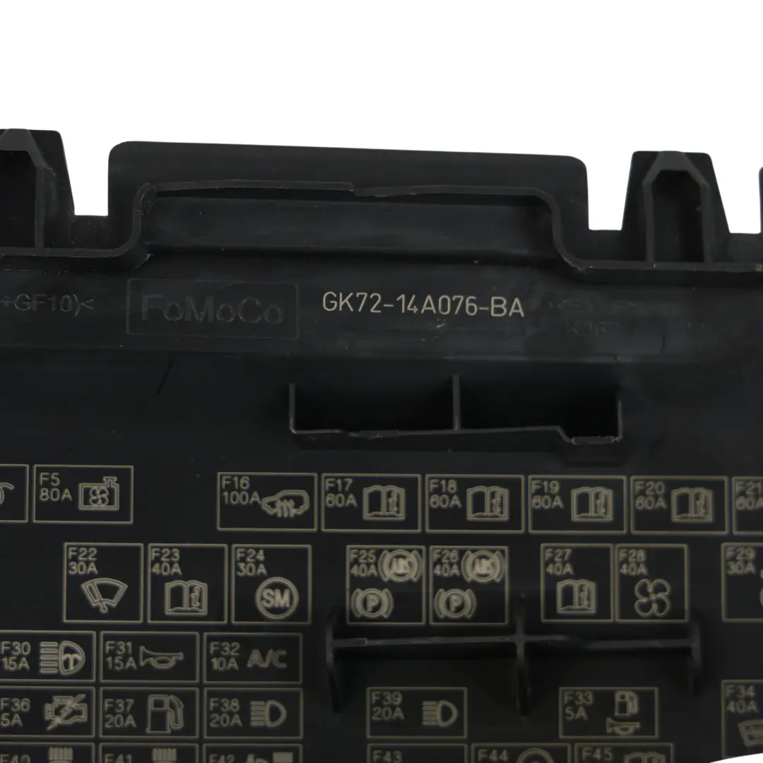 Cache De Boîte À Fusibles pour Land Rover Discovery Sport L550 à propos du numéro de pièce GJ32-14A076-BA Land Rover Discovery Sport L550 Cache De Boîte À Fusibles - SKU GK72-14A076-BA - Numéro de pièce GJ32-14A076-BA