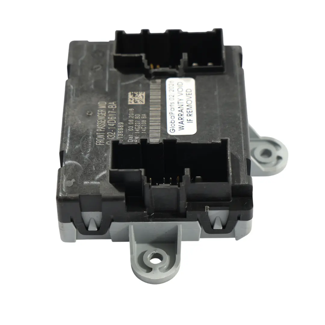 Land Rover Discovery Sport L550 Door Module Front Passenger Side - SKU GJ32-14D617-BA - Part number GJ32-14D617-BA