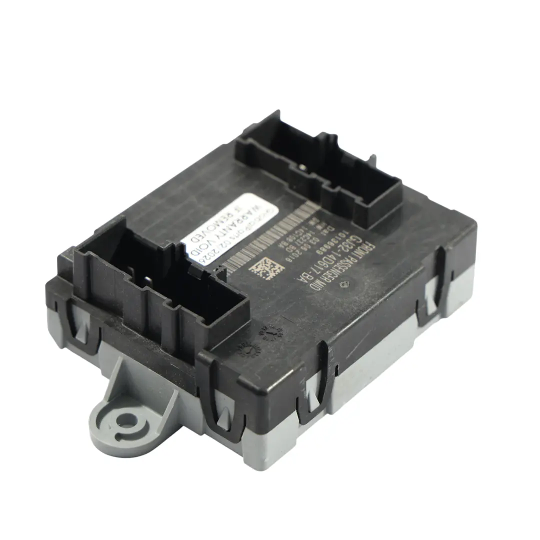 Door Module Front Passenger Side to Land Rover Discovery Sport L550 with Part number GJ32-14D617-BA Land Rover Discovery Sport L550 Door Module Front Passenger Side - SKU GJ32-14D617-BA - Part number GJ32-14D617-BA