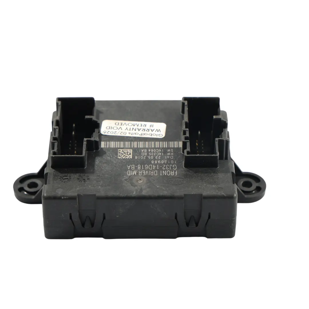 Módulo Puerta Conductor Delantero para Land Rover Discovery Sport L550 con número de pieza GJ32-14D618-BA Land Rover Discovery Sport L550 Módulo Puerta Conductor Delantero - SKU GJ32-14D618-BA - Número de pieza GJ32-14D618-BA