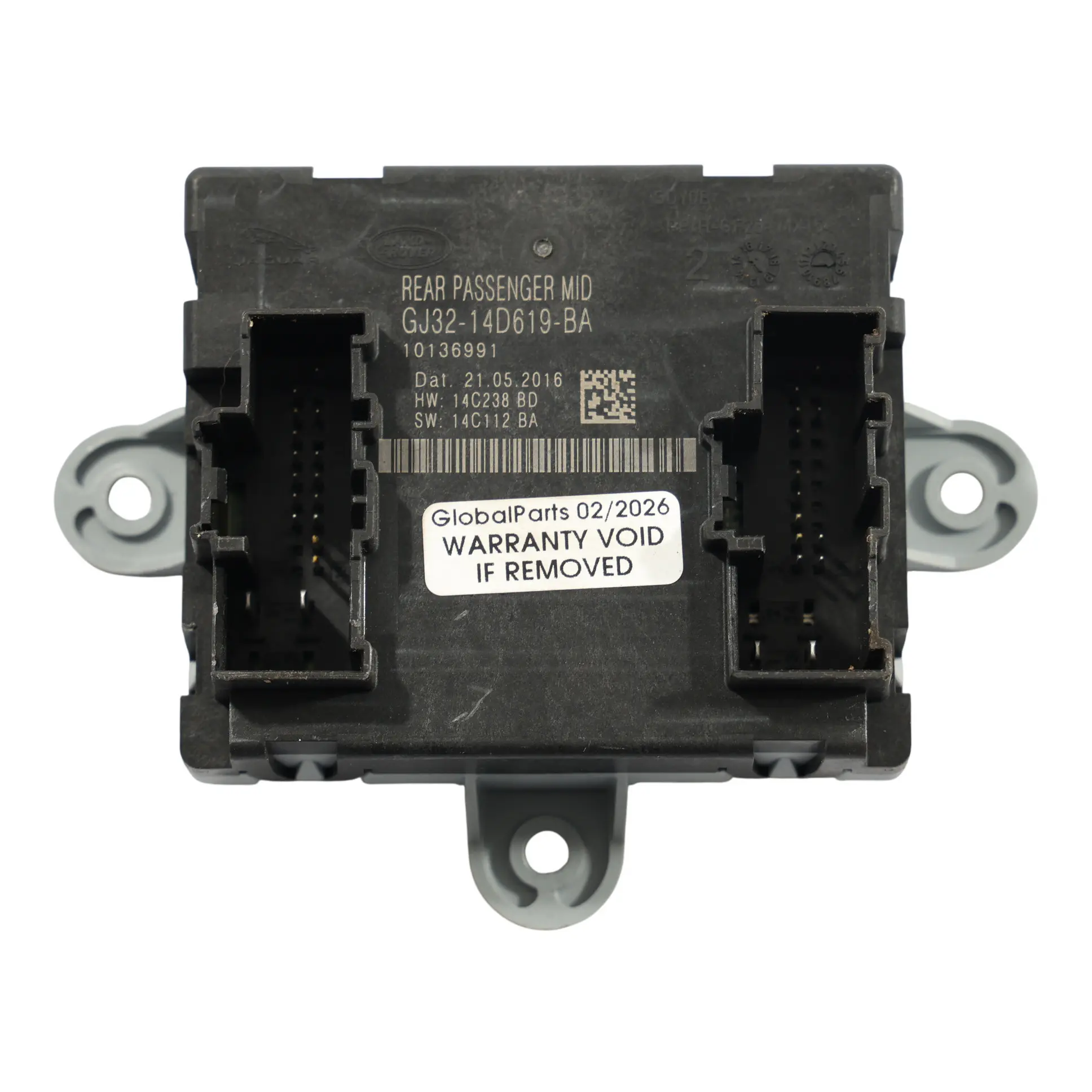 Land Rover Discovery Sport L550 Door Module Rear Passenger Side GJ32-14D619-BA