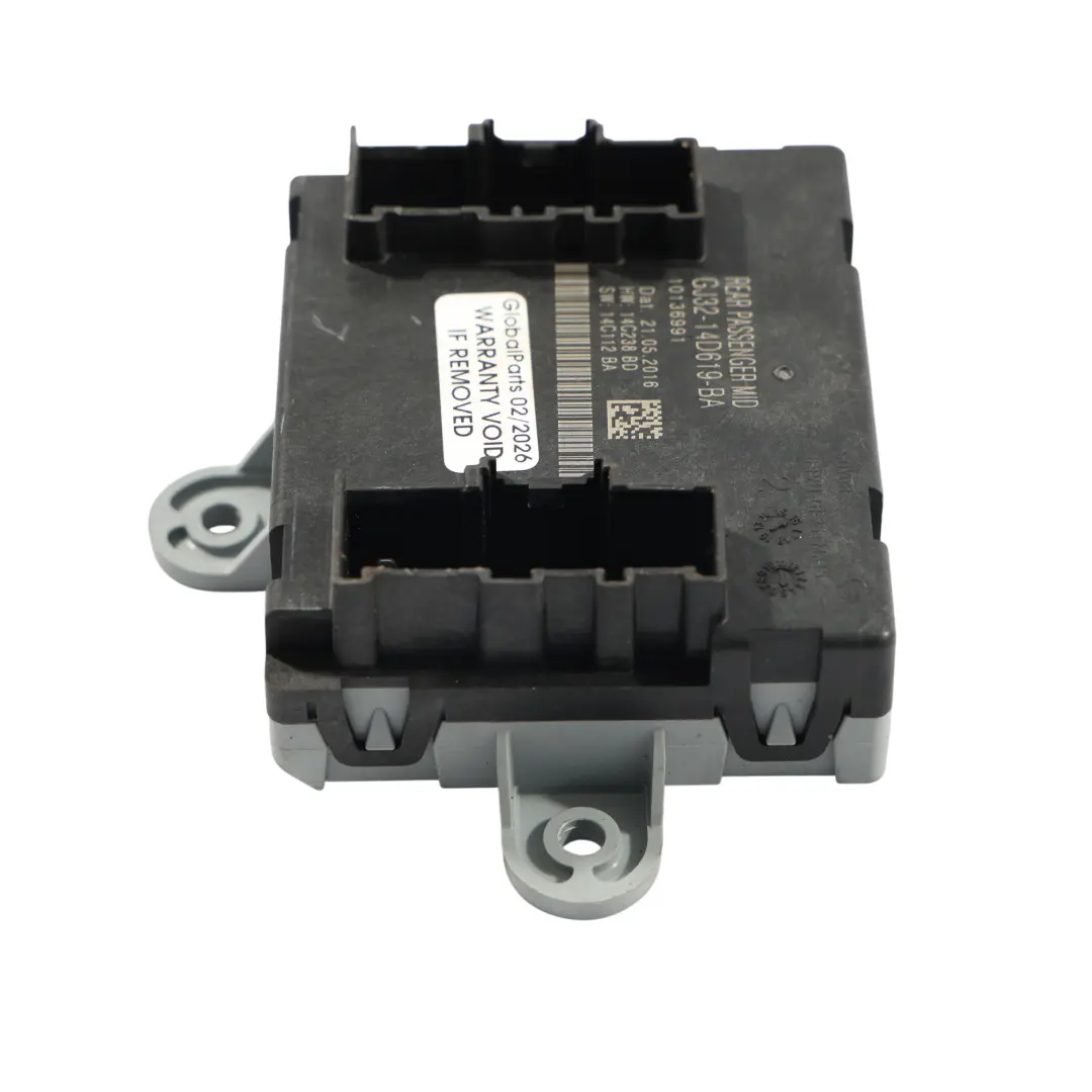 Modulo Porta Lato Passeggero Posteriore per Land Rover Discovery L550 con numero di parte GJ32-14D619-BA Land Rover Discovery L550 Modulo Porta Lato Passeggero Posteriore - SKU GJ32-14D619-BA - Numero di parte GJ32-14D619-BA