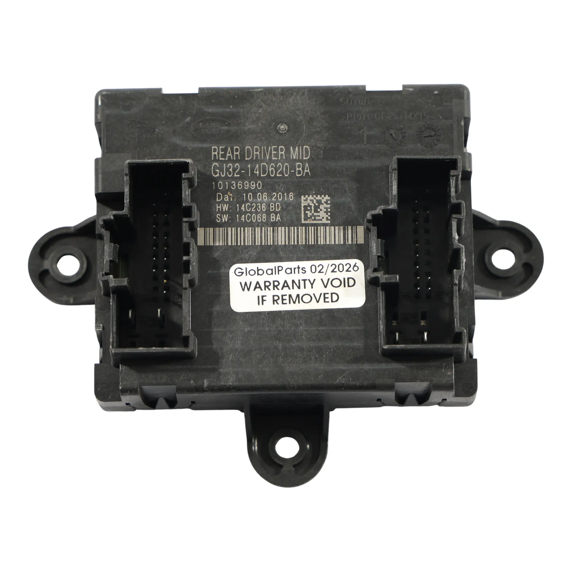 Land Rover Discovery Sport L550 Door Module Rear Driver's Side GJ32-14D620-BA