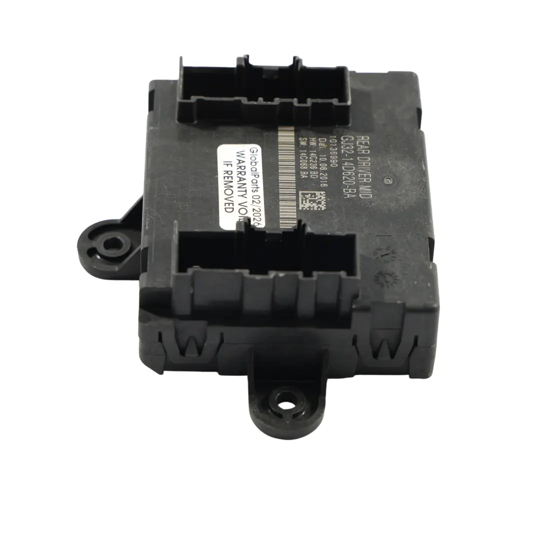 Módulo Puerta Trasera Lado Conductor para Land Rover Discovery L550 con número de pieza GJ32-14D620-BA Land Rover Discovery L550 Módulo Puerta Trasera Lado Conductor - SKU GJ32-14D620-BA - Número de pieza GJ32-14D620-BA