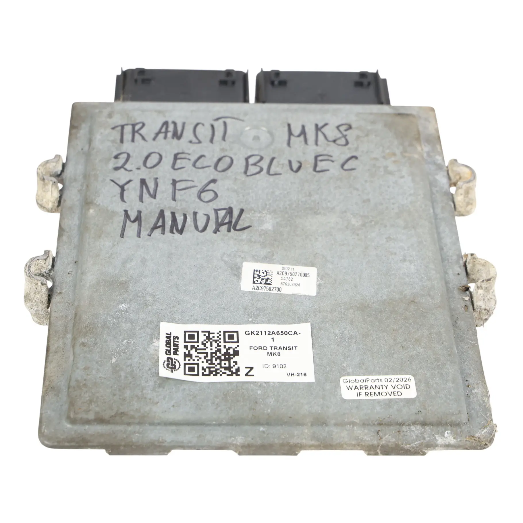 Ford Transit Custom 2.0 Ecoblue 170 KM ECU Silnika GK21-12A650-CA Automat