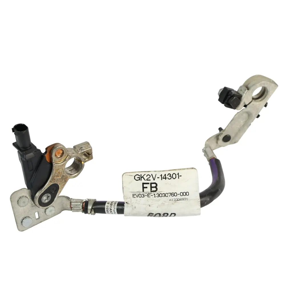 Mk8 Cable De Batería Negativo Terminal De Alambre para Ford Transit con número de pieza GK2V-14301-FB Ford Transit Mk8 Cable De Batería Negativo Terminal De Alambre - SKU GK2V-14301-FB - Número de pieza GK2V-14301-FB