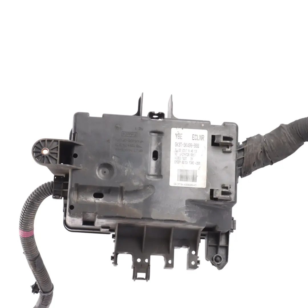 Mk8 Engine Bay Under Bonnet Fuse Box Wiring to Ford Transit with Part number GK3T-9K499-BBB Ford Transit Mk8 Engine Bay Under Bonnet Fuse Box Wiring - SKU GK3T-9K499-BBB - Part number GK3T-9K499-BBB