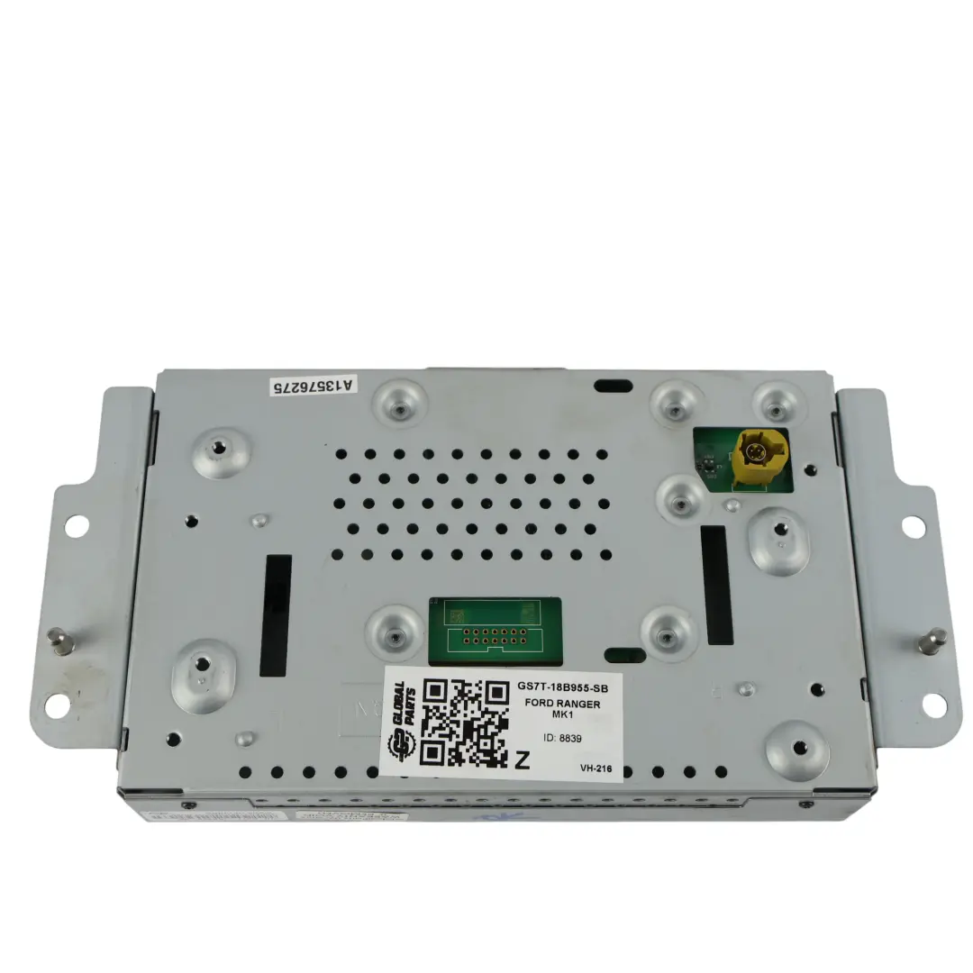 Ford Ranger Mk3 Écran LCD Navigation Par Satellite - SKU GS7T-18B955-SB - Numéro de pièce GS7T-18B955-SB