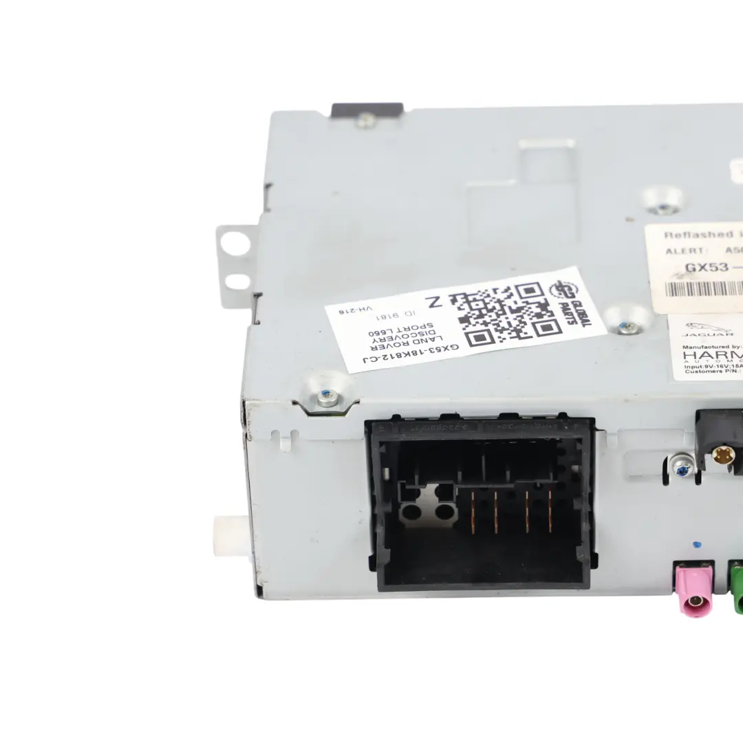 Radio CD Reproductor Multimedia para Land Rover Discovery Sport L550 con número de pieza GX53-18K812-CJ Land Rover Discovery Sport L550 Radio CD Reproductor Multimedia - SKU GX53-18K812-CJ - Número de pieza GX53-18K812-CJ