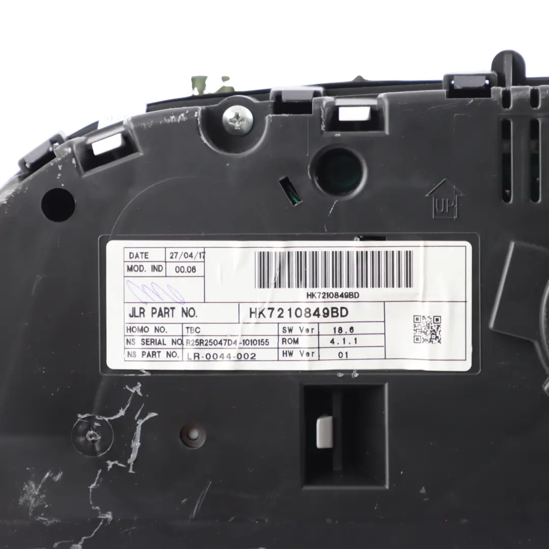 Instrument Cluster Diesel Automatic to Land Rover Discovery Sport with Part number HK72-10849-BD Land Rover Discovery Sport Instrument Cluster Diesel Automatic - SKU RHD-HK72-10849-BD - Part number HK72-10849-BD