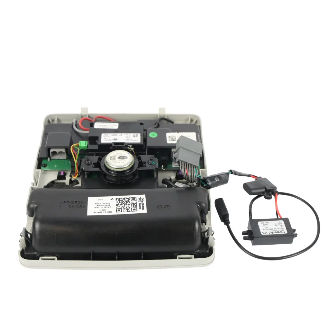 Land Rover Discovery Sport L550 Lampka Podsufitki Szara - SKU HK72-15K609-AB-1 - Numer Części HK72-15K609-AB
