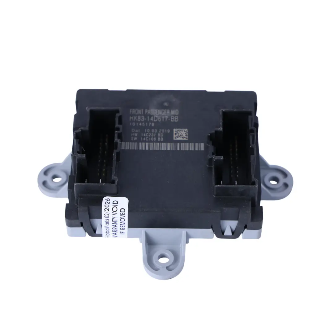 Módulo Puerta Pasajero Delantero para Land Rover L550 L538 Jaguar XE con número de pieza HK83-14D617-BB Land Rover L550 L538 Jaguar XE Módulo Puerta Pasajero Delantero - SKU HK83-14D617-BB - Número de pieza HK83-14D617-BB