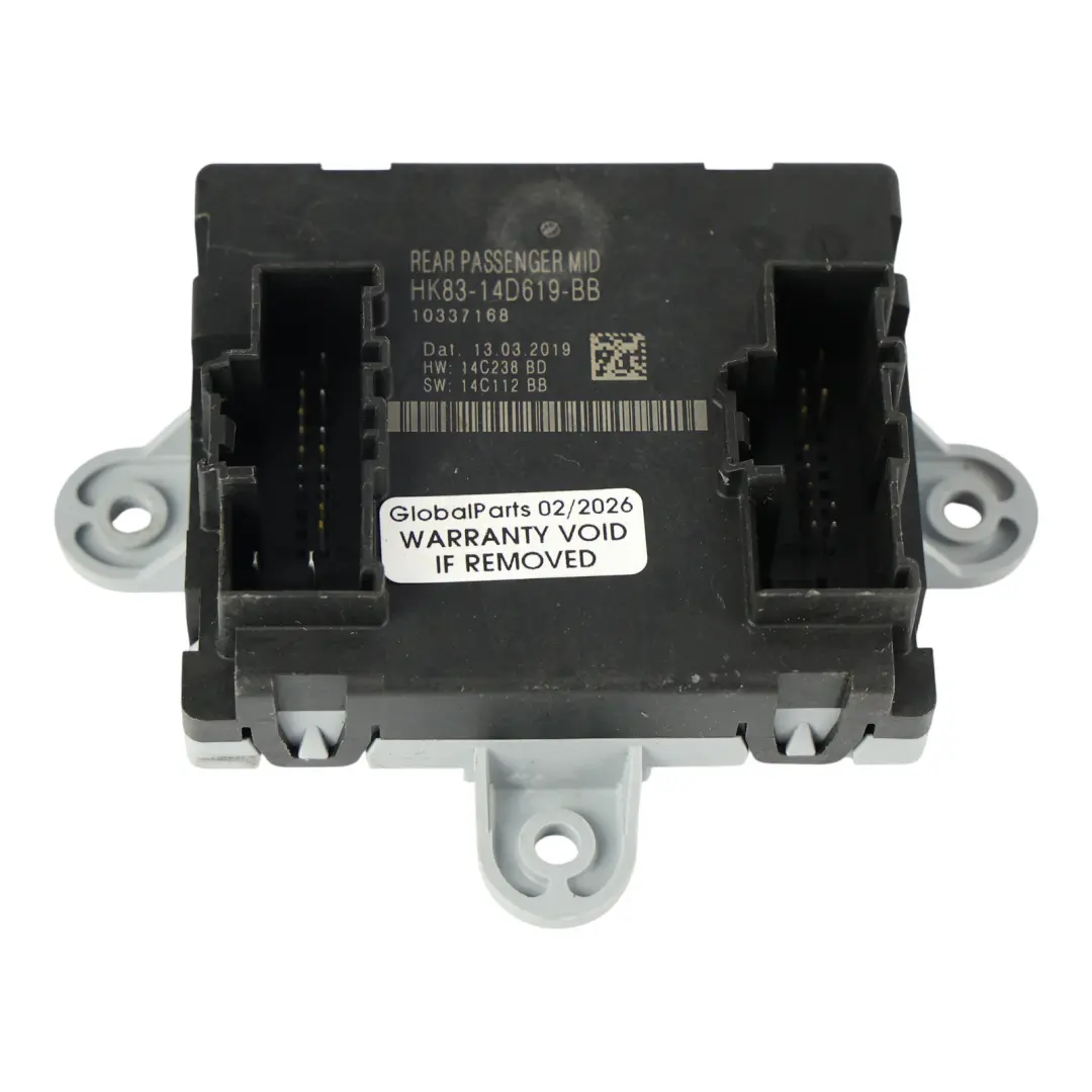 Land Rover Discovery L550 Moduł Drzwi Lewy Tył - SKU HK83-14D619-BB - Numer Części HK83-14D619-BB