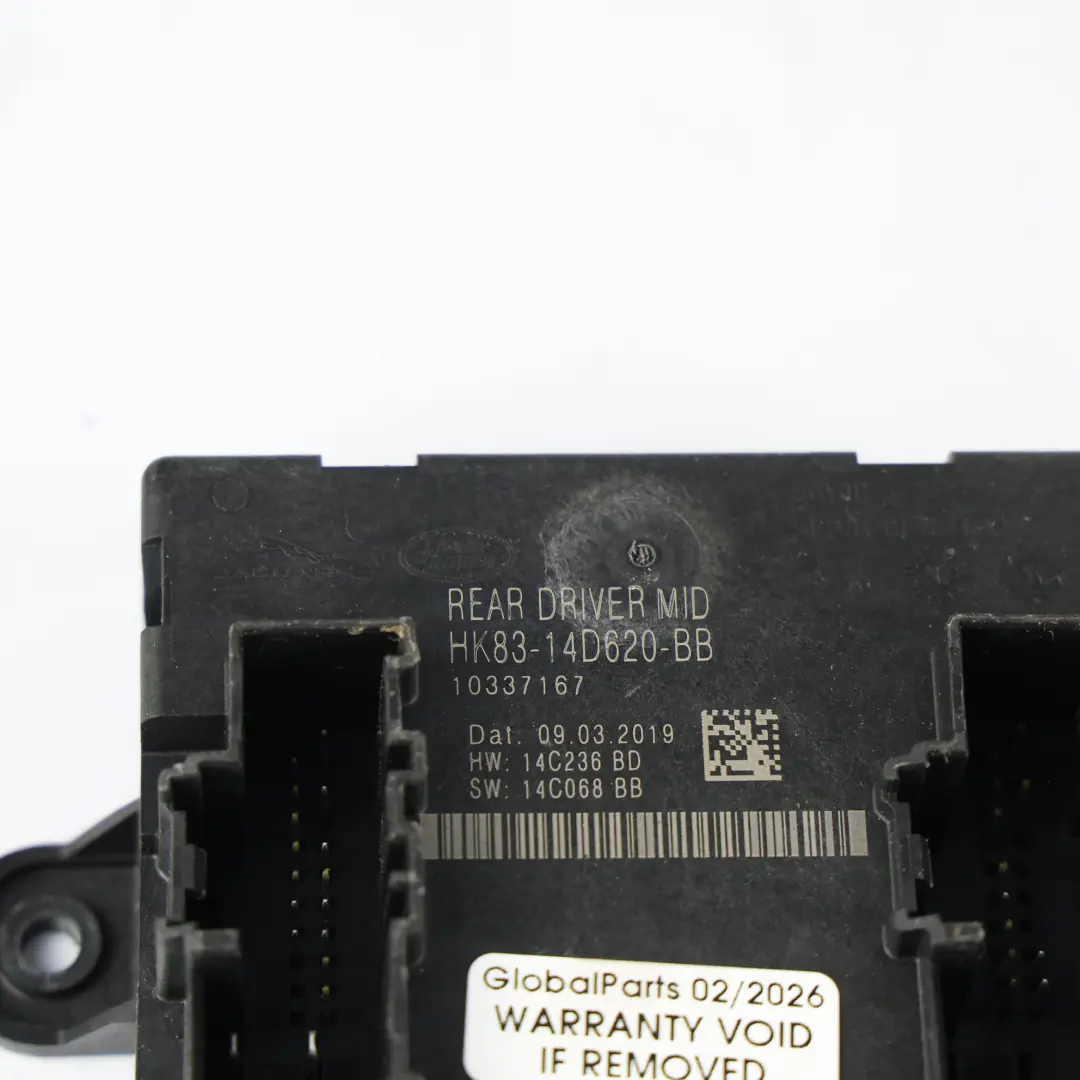 Land Rover Discovery L550 Door Module Control Unit Rear Right O/S - SKU HK83-14D620-BB - Part number HK83-14D620-BB