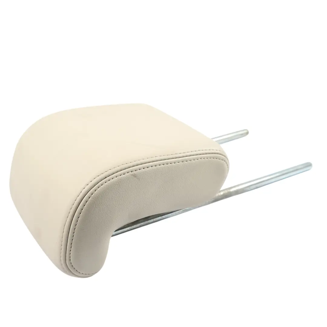 Headrest Centre Ivory Leather to Range Rover Sport L320 Rear Seat with Part number HLH500840LUP Range Rover Sport L320 Rear Seat Headrest Centre Ivory Leather - SKU HLH500840LUP - Part number HLH500840LUP