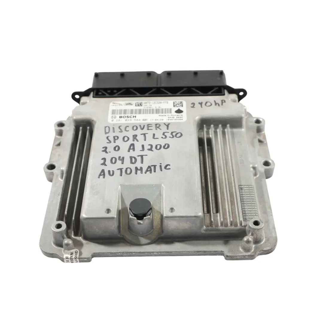 Land Rover Discovery Sport L550 2.0 204DTD Motore ECU Automatico - SKU HX73-12C520-FFB - Numero di parte HX73-12C520-FFB