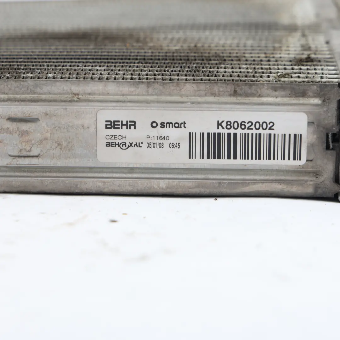 C451 Aire Acondicionado Radiador Intercambiador De Calor para Smart Fortwo con número de pieza K8062002 Smart Fortwo C451 Aire Acondicionado Radiador Intercambiador De Calor - SKU K8062002 - Número de pieza K8062002