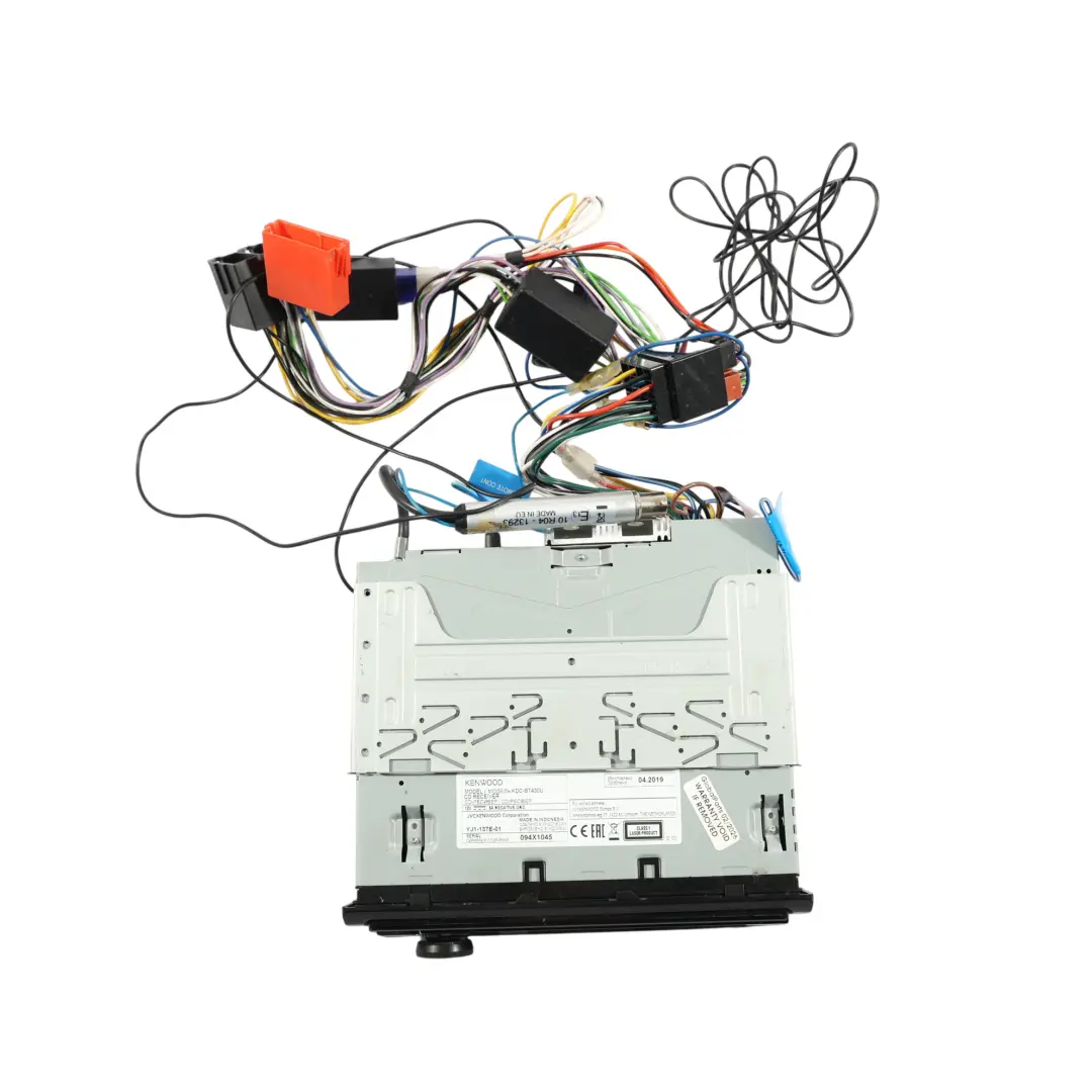  Kenwood Bluetooth Car Radio Stereo CD USB FM Audio Player - SKU KDC-BT430U - Part number KDC-BT430U