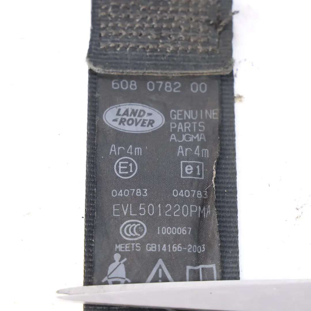 Ceinture Sécurité Arrière Gauche Noire EVL501220PMA pour Land Rover Discovery 3 L319 à propos du numéro de pièce LR009310 Land Rover Discovery 3 L319 Ceinture Sécurité Arrière Gauche Noire EVL501220PMA - SKU LR009310 - Numéro de pièce LR009310