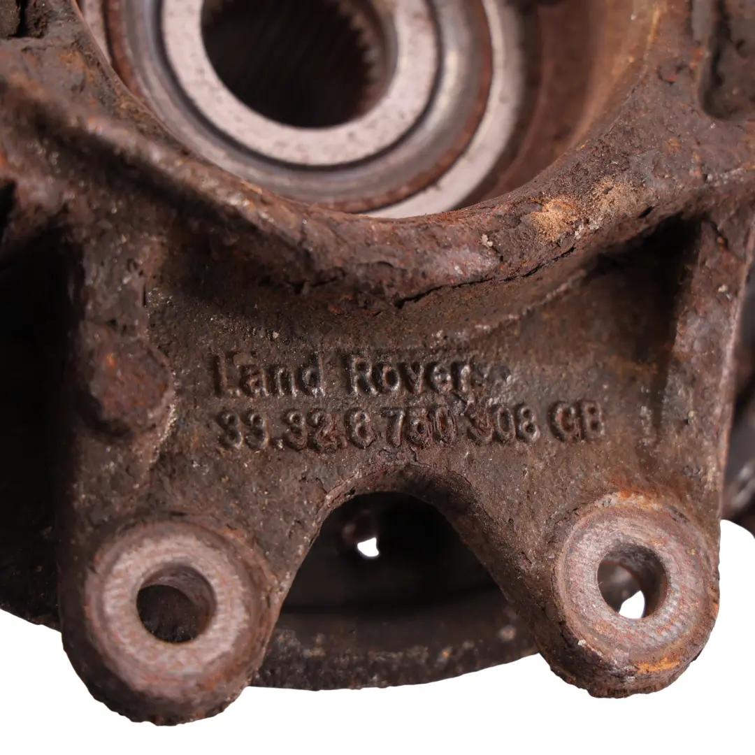 Axle Wheel Hub Bearing Carrier Knuckle Right O/S to Range Rover L322 Rear with Part number LR012740 Range Rover L322 Rear Axle Wheel Hub Bearing Carrier Knuckle Right O/S - SKU LR012740 - Part number LR012740