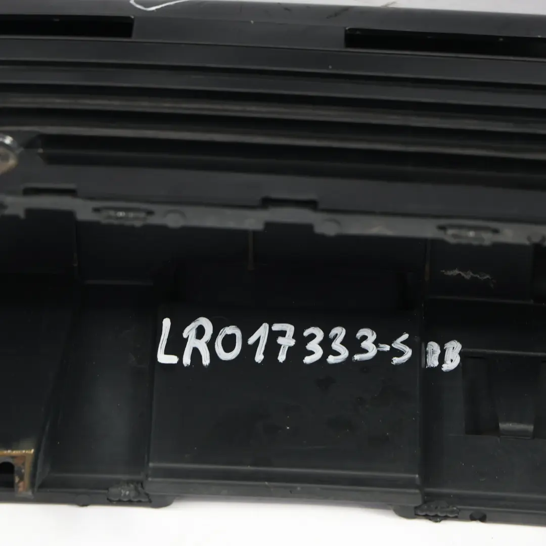 Range Rover Vogue L322 Rear Bumper Trim Panel Covering Santorini Black - 820 - SKU LR017333-SAB - Part number LR017333