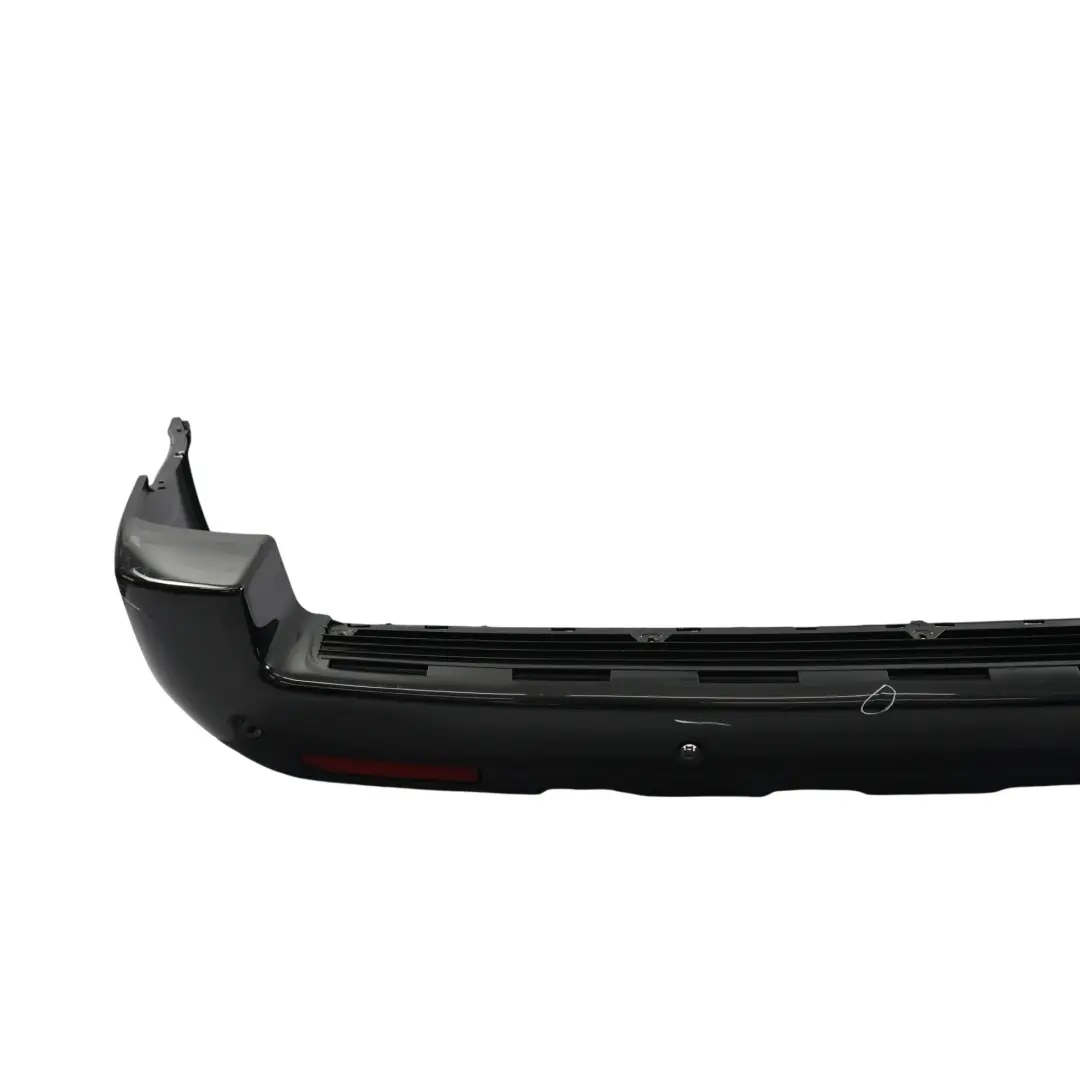 Range Rover Vogue L322 Rear Bumper Trim Panel Covering Santorini Black - 820 - SKU LR017333-SAB - Part number LR017333