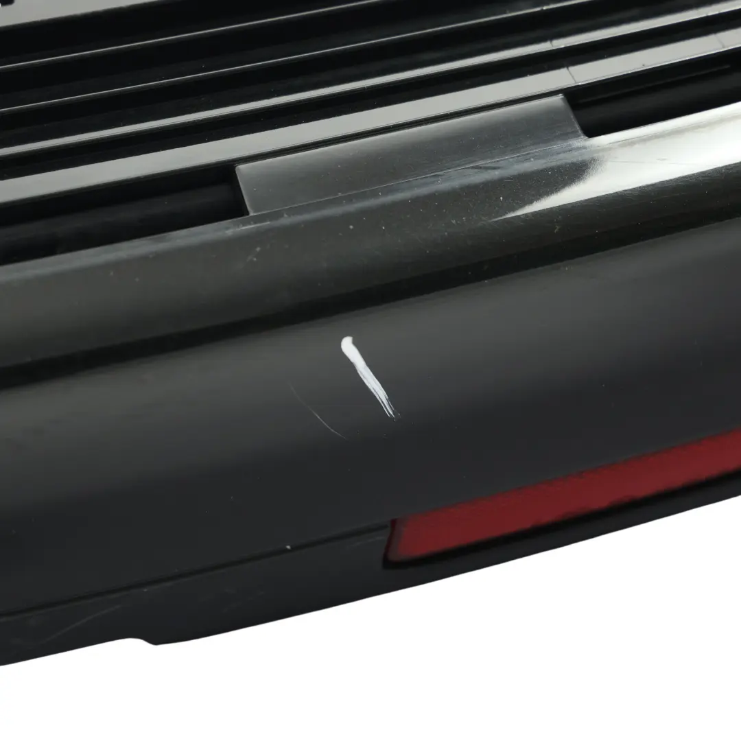 Range Rover Vogue L322 Rear Bumper Trim Panel Covering Santorini Black - 820 - SKU LR017333-SAB - Part number LR017333