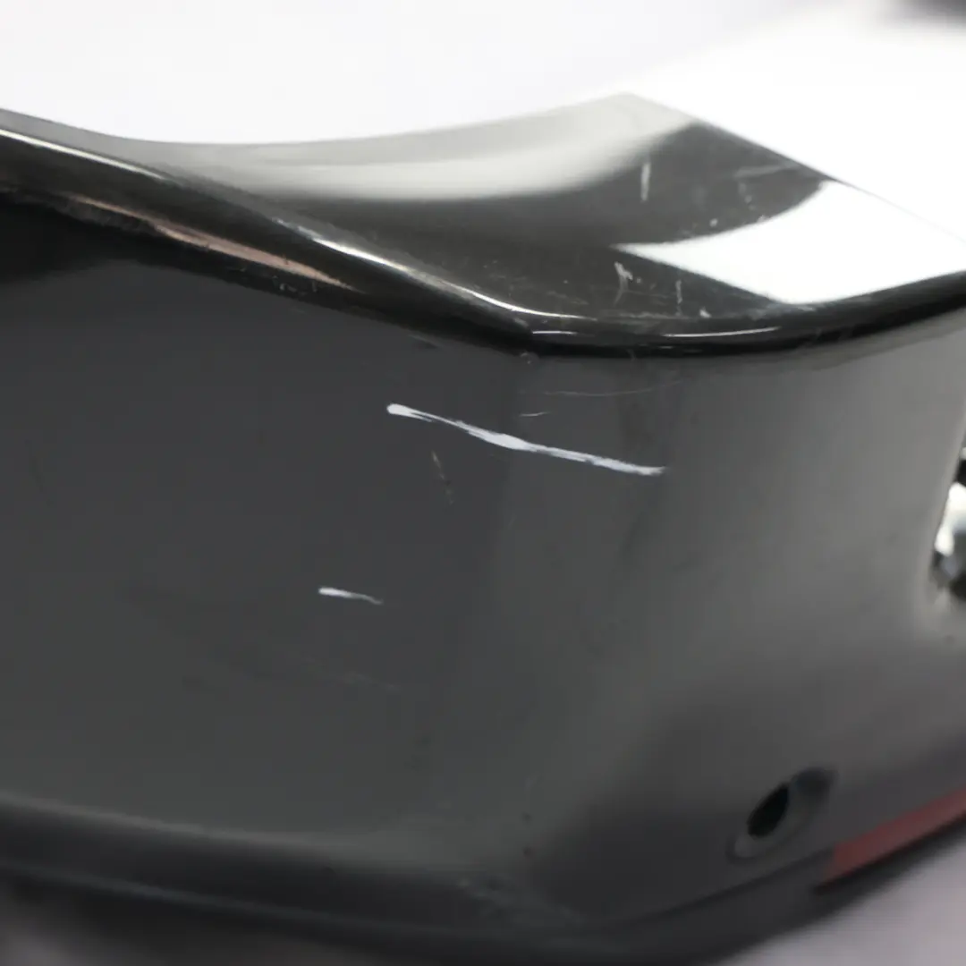 Bumper Trim Panel Covering Santorini Black - 820 to Range Rover Vogue L322 Rear with Part number LR017333 Range Rover Vogue L322 Rear Bumper Trim Panel Covering Santorini Black - 820 - SKU LR017333-SAB - Part number LR017333