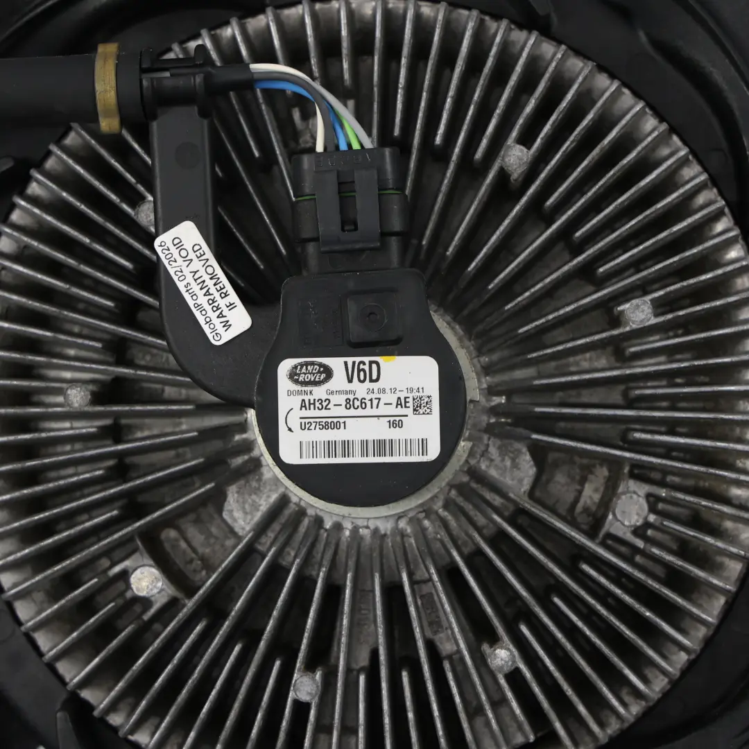 Land Rover Discovery L319 Ventola Viscosa Motore Radiatore 3.0 AH32-8C617-AE - SKU LR023392 - Numero di parte LR023392