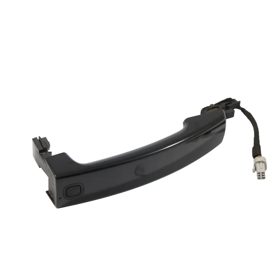 Front Rear Door Handle Exterior Santorini Black - 820 to Land Rover Discovery L319 with Part number LR023730 Land Rover Discovery L319 Front Rear Door Handle Exterior Santorini Black - 820 - SKU LR023730-SAB1 - Part number LR023730