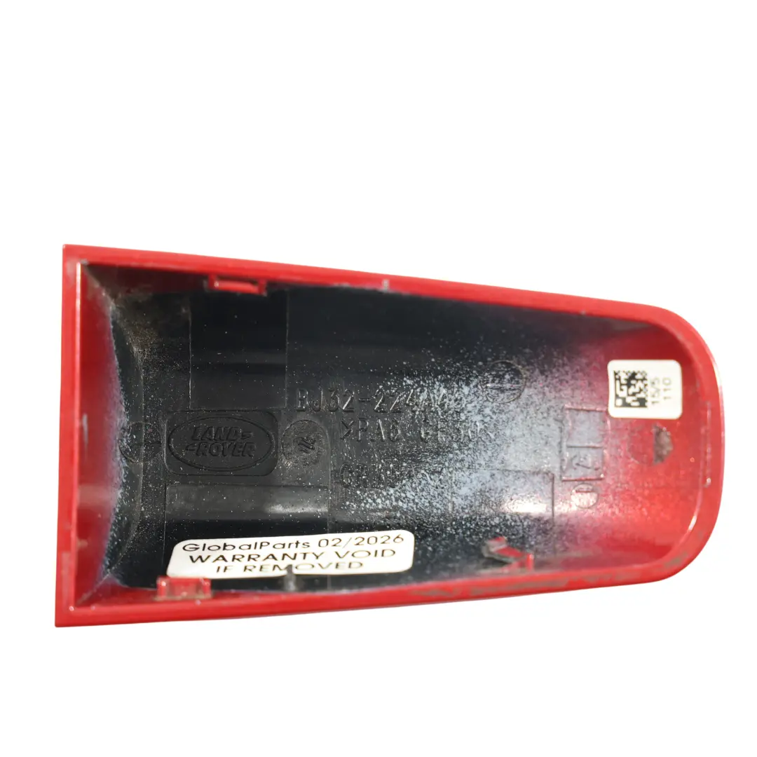 Cache Poignée Porte Avant Gauche Rouge Firenze - 868 pour Range Rover Evoque L538 à propos du numéro de pièce LR025407 Range Rover Evoque L538 Cache Poignée Porte Avant Gauche Rouge Firenze - 868 - SKU LR025407-FIRE - Numéro de pièce LR025407