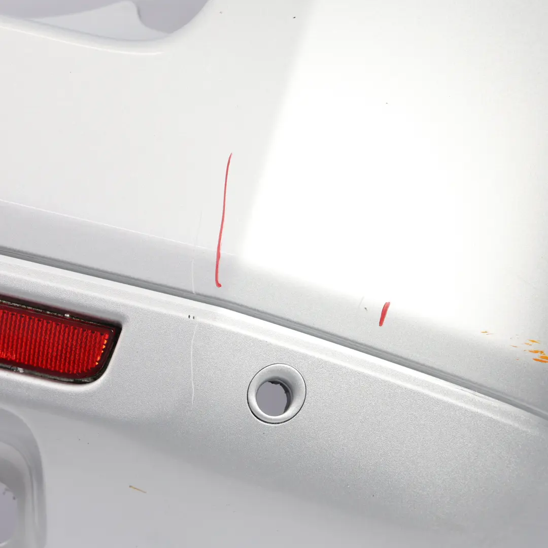 Bumper Cover Panel Indus Silver Metallic - 863 to Land Rover Freelander 2 L359 Rear with Part number LR025844 Land Rover Freelander 2 L359 Rear Bumper Cover Panel Indus Silver Metallic - 863 - SKU LR025844-INS - Part number LR025844