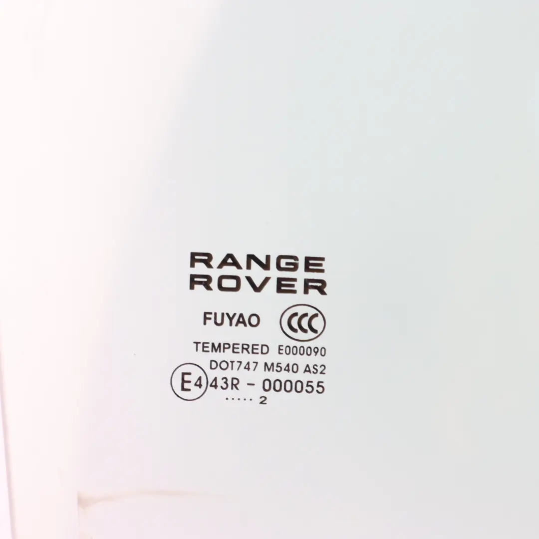 Door Window Glass Rear Right O/S BJ3225712AD to Range Rover Evoque L538 with Part number LR026712 Range Rover Evoque L538 Door Window Glass Rear Right O/S BJ3225712AD - SKU LR026712 - Part number LR026712