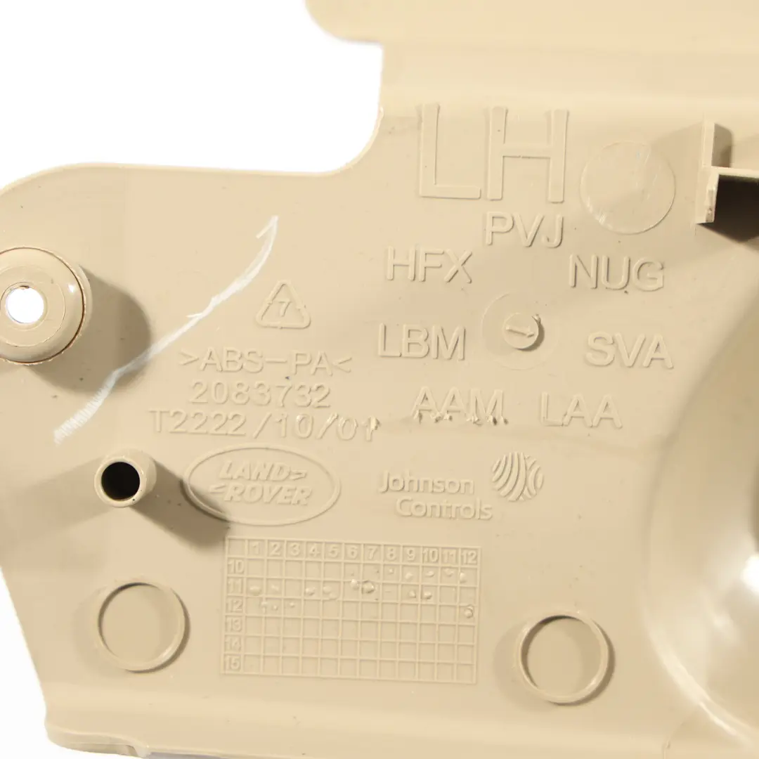 Panneau Garniture Extérieur Gauche 2083732 pour Range Rover Evoque L538 à propos du numéro de pièce LR027155 Range Rover Evoque L538 Panneau Garniture Extérieur Gauche 2083732 - SKU LR027155 - Numéro de pièce LR027155